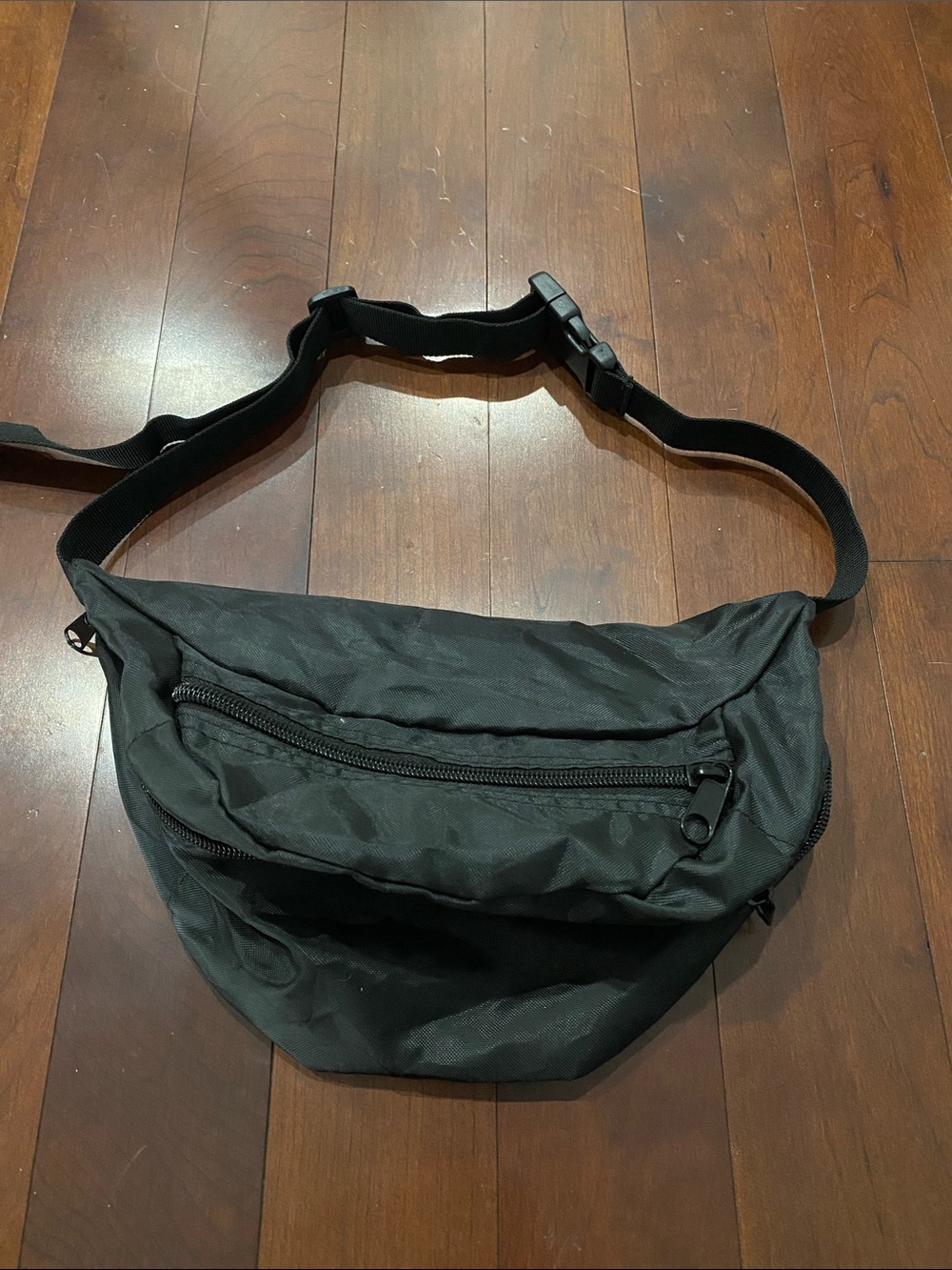 Black Waist Bag / Fanny Pack